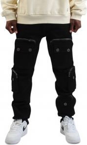 Jeffery Cargo Denim Pants