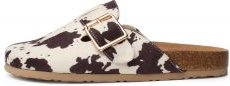 Cow Print Clogs 