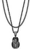 The Mister Hiero Necklace - Black