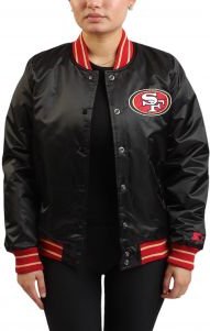 NFL Women's San Francisco 49ers Satin Jacket 