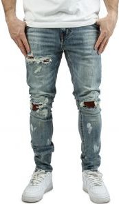Louie Suede Backing Jeans