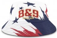 Reversible USA Bucket Hat Navy