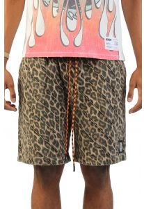 新品 AKM KARAMI RELAX SHORTS からみ 迷彩 ショーツ MEMORY LANE Cheetah Printed Shorts ML-SM26-023 - Karmaloop