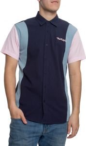 The Men's Script Seersucker Button UP