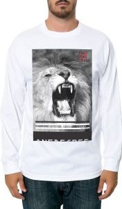 The Aggression 2 Long Sleeve Tee in White