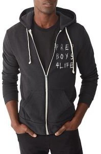The Prep Coterie Prep Boys 4 Life Hoodie in Black