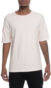 The Drop Shoulder Box Fit French Terry Tee in Off White