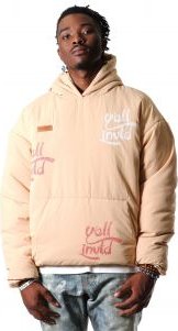 SANDS Padded Crop Style Nylon Pullover Jacket