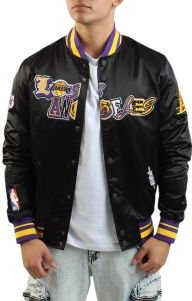 NBA LOS ANGELES LAKERS CITY RANSOM SATIN JACKET