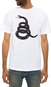 The Black Mamba Tee in White