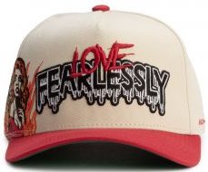 Love Fearlessly Twill Trucker Hat 