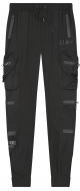 Combat Nylon Joggers Black