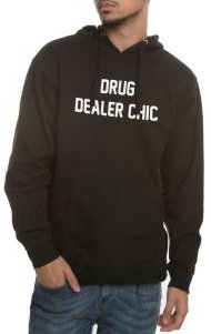 The Drug Dealer Chic Hoodie in Black