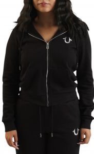 Lurex Embroidered World Tour Zip Hoodie 