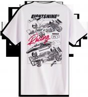 Exploded Short Sleeve Tee White