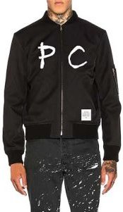 Prep Coterie Art Class Graffiti Bomber Jacket