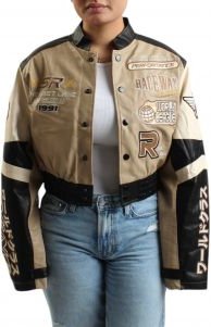 Cropped Varsity Jacket 