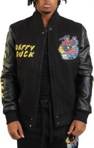 Looney Tunes Hot Rod Daffy Varsity Jacket