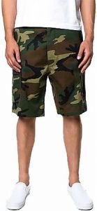 The Prep Coterie Cargo Shorts in Camo