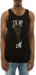 The Shine On Tank Top in Black