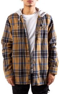 Lopes Hooded Flannel Shirt