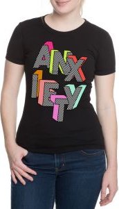 The Anxiety Tee in Black