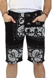 Ricky Paisley Denim Short 