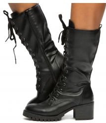 Chief-17 Lace-Up Combat Boots