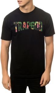 The Trap God Tee in Black