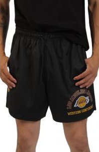 Lakers Area Code Woven Short