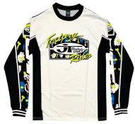 Bad Bones Jersey - Black and Lime
