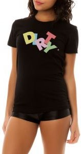 The Dirty Corps Tee in Black