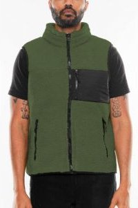 Sherpa Full Zip Vest
