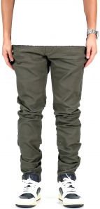 ROSEMONT Men's Premium Wax Coated Skinny Denim Pants