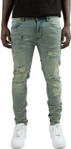 Starr Slate Grey Ripped Jeans