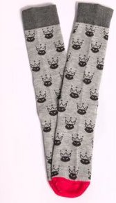 KingMe sock | Gray