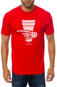 The Go That Way Tee in Red