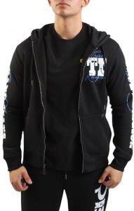 PUFF PRINT LOGO ZIP HOODIE