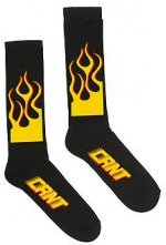 Flame Socks Black