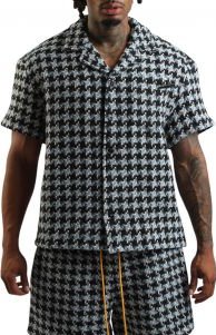 Tweed Button Up Shirt