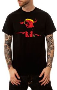 The Donzig Russian Tee in Black