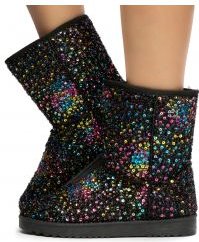 Annie-41 Sequin Booties