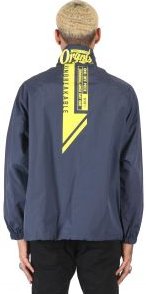 STEEL Men's premium crispy nylon long sleeve half zip pullover jacket