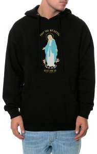 The Pray for My Haters 2 Hoodie in Black