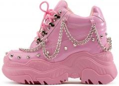 Space Candy Platform Sneakers with Studs