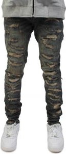 Distressed Stacked Jeans