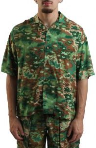 Asteroid Button-up Short Sleeve Shirt 