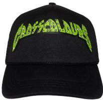 Cross Colours Studded Rock of Ages Trucker Hat - Black