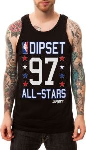 The Dipset All Stars Tank Top in Black