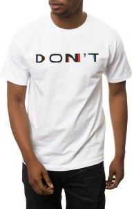 The Dont Tee in White